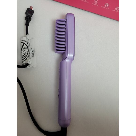 Wavytalk Hair Straightener Brush, Sleek Sweep Ionic Straightening Brush - Picture 12 of 12